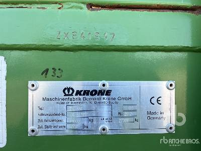 KRONE ZX 550 GL Tri/A - Prikolica za poljoprivredu: slika 5 KRONE ZX 550 GL Tri/A - Prikolica za poljoprivredu: slika 5