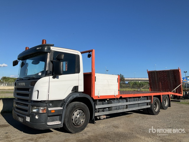2007 Scania P310 6x2 Flatbed Truck - Kamion sa tovarnim sandukom: slika 1 2007 Scania P310 6x2 Flatbed Truck - Kamion sa tovarnim sandukom: slika 1