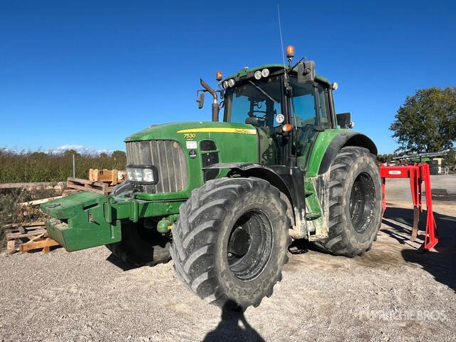 2008 John Deere 7530 4WD Tractor - Traktor: slika 1 2008 John Deere 7530 4WD Tractor - Traktor: slika 1