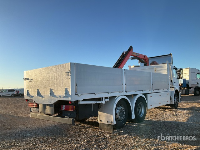 2008 Mercedes-Benz 2533L 2007 Palfinger PK10501 Articula ... Flatbed Truck with Crane - Kamion sa tovarnim sandukom, Kamion sa dizalicom: slika 3 2008 Mercedes-Benz 2533L 2007 Palfinger PK10501 Articula ... Flatbed Truck with Crane - Kamion sa tovarnim sandukom, Kamion sa dizalicom: slika 3