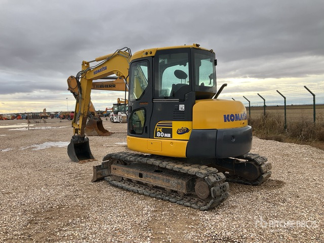 2011 Komatsu PC80MR-3 Mini Excavator: <6.6t - Mini bager: slika 2 2011 Komatsu PC80MR-3 Mini Excavator: <6.6t - Mini bager: slika 2