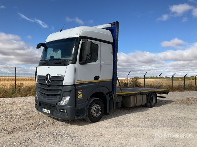 2018 Mercedes-Benz Actros 1846L 4x2 Flatbed Truck - Kamion sa tovarnim sandukom: slika 1 2018 Mercedes-Benz Actros 1846L 4x2 Flatbed Truck - Kamion sa tovarnim sandukom: slika 1