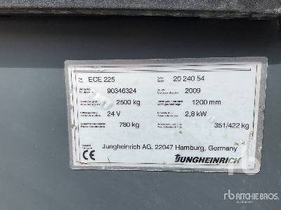 JUNGHEINRICH ECE 225 - Kolica za palete: slika 5 JUNGHEINRICH ECE 225 - Kolica za palete: slika 5