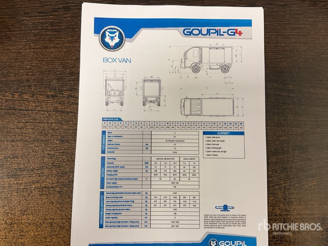 2019 Goupil G4M Electric Utility Vehicle - Korisno/ Posebno vozilo: slika 5 2019 Goupil G4M Electric Utility Vehicle - Korisno/ Posebno vozilo: slika 5