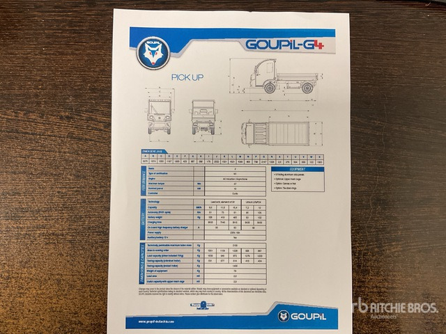 2020 Goupil G4M Electric Utility Vehicle - Korisno/ Posebno vozilo: slika 5 2020 Goupil G4M Electric Utility Vehicle - Korisno/ Posebno vozilo: slika 5