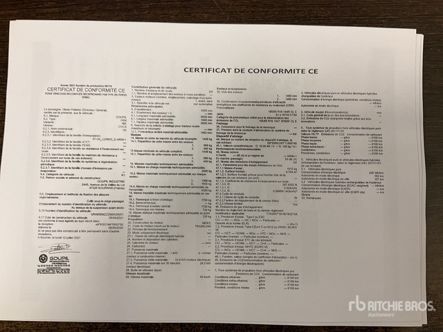 2021 Goupil G6 Electric Utility Vehicle - Korisno/ Posebno vozilo: slika 1 2021 Goupil G6 Electric Utility Vehicle - Korisno/ Posebno vozilo: slika 1