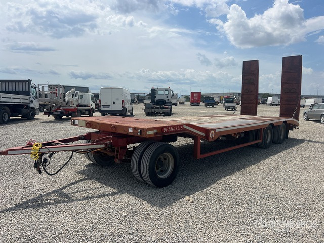 2002 DE Angelis 3R3201 8.45 m Tri/A Flatbed Trailer - Niska prikolica za prevoz: slika 2 2002 DE Angelis 3R3201 8.45 m Tri/A Flatbed Trailer - Niska prikolica za prevoz: slika 2