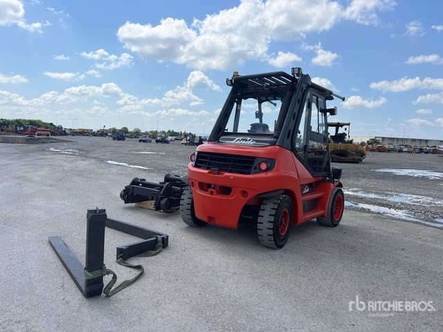 2010 Linde H80D-01 8000 kg Forklift - Viljuškar: slika 4 2010 Linde H80D-01 8000 kg Forklift - Viljuškar: slika 4