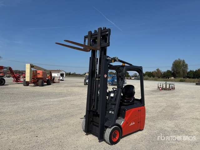 2014 Linde E16C-01 1600 kg Electric Forklift - Električni viljuškar: slika 1 2014 Linde E16C-01 1600 kg Electric Forklift - Električni viljuškar: slika 1