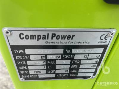 COMPAL VG-R30 30kW (Unused) - Set generatora: slika 5 COMPAL VG-R30 30kW (Unused) - Set generatora: slika 5