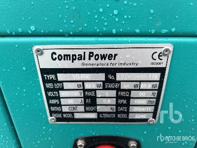 COMPAL VG-R50 50kW (Unused) - Set generatora: slika 5 COMPAL VG-R50 50kW (Unused) - Set generatora: slika 5