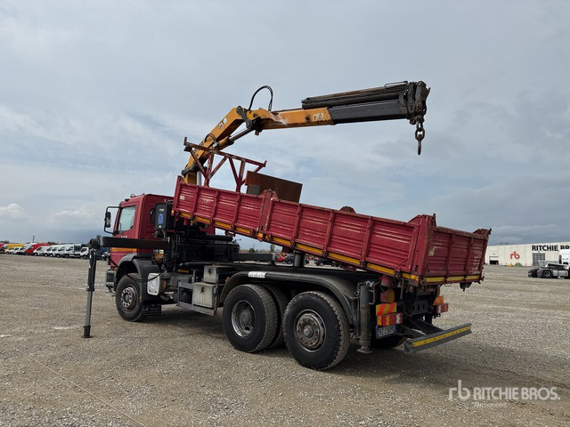 Mercedes-Benz Atego 1828 Autocarro ribaltabile con gru - Istovarivač, Kamion sa dizalicom: slika 4 Mercedes-Benz Atego 1828 Autocarro ribaltabile con gru - Istovarivač, Kamion sa dizalicom: slika 4