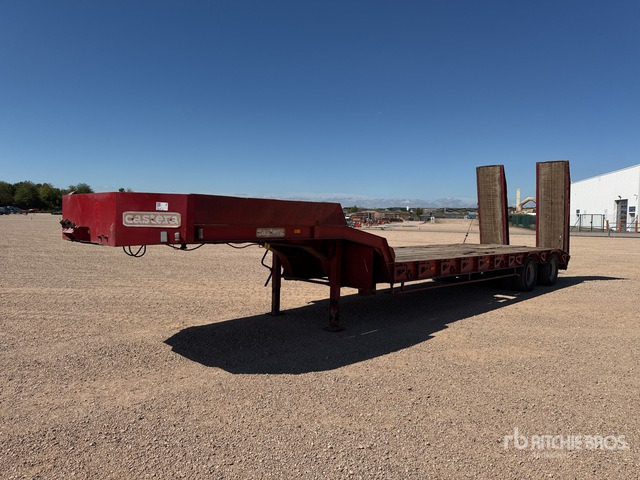 1989 Castera RSTP25 T/A Semi-Remorque Porte-Engins ... Lowboy Trailer - Niska poluprikolica za prevoz: slika 2 1989 Castera RSTP25 T/A Semi-Remorque Porte-Engins ... Lowboy Trailer - Niska poluprikolica za prevoz: slika 2