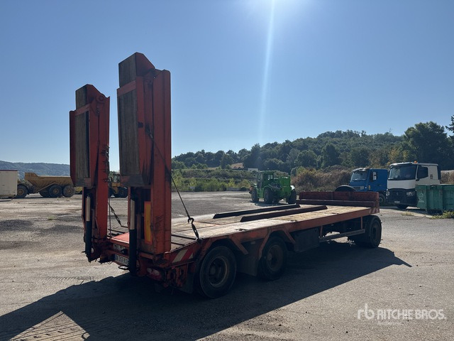 2003 TR AX R243WUL Tri/A Single Drop Remorque Port ... Lowboy Trailer - Prikolica za prevoz automobila: slika 4 2003 TR AX R243WUL Tri/A Single Drop Remorque Port ... Lowboy Trailer - Prikolica za prevoz automobila: slika 4