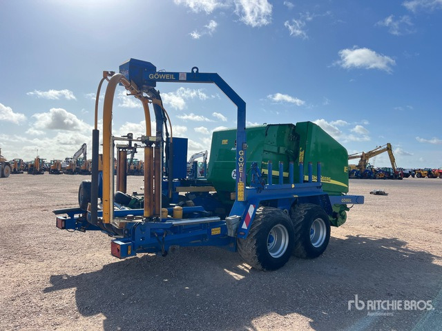 2007 John Deere 578 Enrubanneuse Combination Baler Wrapper - Balirka za okrugle bale, Omotač za bale: slika 3 2007 John Deere 578 Enrubanneuse Combination Baler Wrapper - Balirka za okrugle bale, Omotač za bale: slika 3