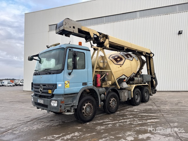 2007 Mercedes-Benz Actros 8x4 Camion Malaxeur 8x4 Mixer Truck - Mikser za beton: slika 1 2007 Mercedes-Benz Actros 8x4 Camion Malaxeur 8x4 Mixer Truck - Mikser za beton: slika 1