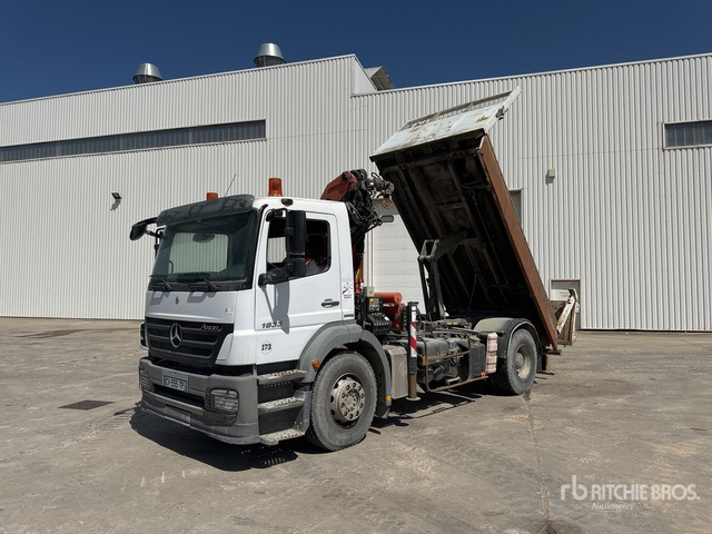 2008 Mercedes Axor 1833 2008 Palfinger PK15500 6100 kg ... Dump Truck with Crane - Istovarivač, Kamion sa dizalicom: slika 4 2008 Mercedes Axor 1833 2008 Palfinger PK15500 6100 kg ... Dump Truck with Crane - Istovarivač, Kamion sa dizalicom: slika 4