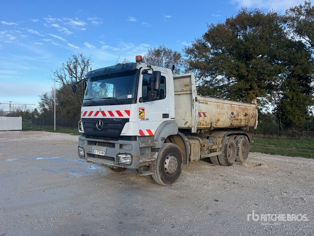 2008 Mercedes Axor 2636 6x4 Camion Benne 6x4 T/A Dump Truck - Istovarivač: slika 1 2008 Mercedes Axor 2636 6x4 Camion Benne 6x4 T/A Dump Truck - Istovarivač: slika 1