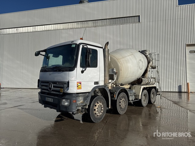 2008 Mercedes-Benz Actros 8x4 Camion Malaxeur 8x4 Mixer Truck - Mikser za beton: slika 1 2008 Mercedes-Benz Actros 8x4 Camion Malaxeur 8x4 Mixer Truck - Mikser za beton: slika 1