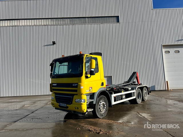 2011 DAF CF85.410 6x2 Camion Ampliroll 6x2 Roll-Off Truck - Kamion sa hidrauličnom kukom: slika 2 2011 DAF CF85.410 6x2 Camion Ampliroll 6x2 Roll-Off Truck - Kamion sa hidrauličnom kukom: slika 2