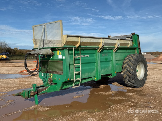 2011 Samson SP 15 8 m S/A Epandeur A Fumier Sur E ... Manure Spreader - Rasipač prirodnog đubirva: slika 1 2011 Samson SP 15 8 m S/A Epandeur A Fumier Sur E ... Manure Spreader - Rasipač prirodnog đubirva: slika 1