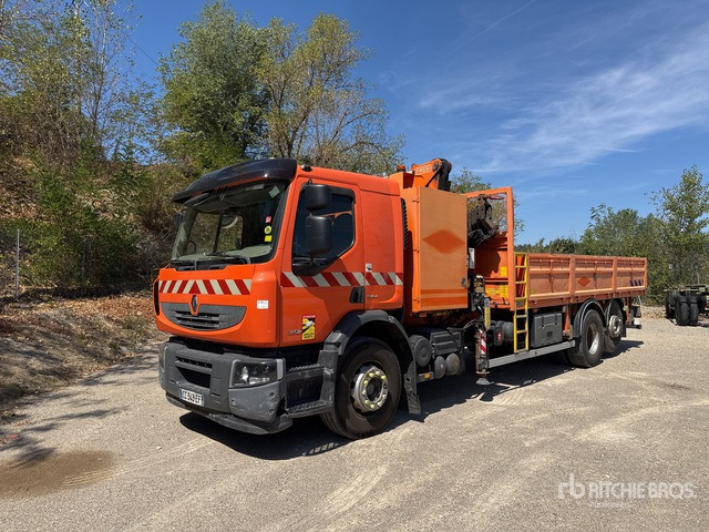 2012 Renault Premium 380DXi Fassi F155A.0.23 6000 kg Articu ... Flatbed Truck with Crane - Kamion sa tovarnim sandukom, Kamion sa dizalicom: slika 2 2012 Renault Premium 380DXi Fassi F155A.0.23 6000 kg Articu ... Flatbed Truck with Crane - Kamion sa tovarnim sandukom, Kamion sa dizalicom: slika 2