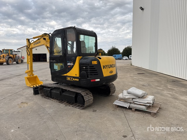 2013 Hyundai R55-7 Pelle Sur Chenilles Tracked Excavator - Bager guseničar: slika 3 2013 Hyundai R55-7 Pelle Sur Chenilles Tracked Excavator - Bager guseničar: slika 3