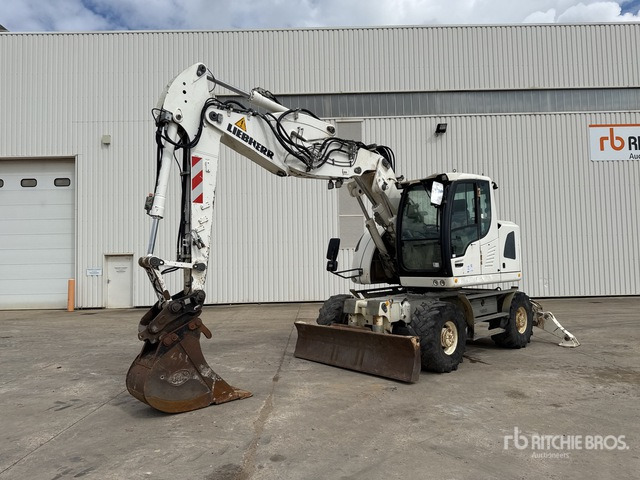 2013 Liebherr A 914 Compact Pelle Sur Pneus Wheel Excavator - Bager točkaš: slika 1 2013 Liebherr A 914 Compact Pelle Sur Pneus Wheel Excavator - Bager točkaš: slika 1