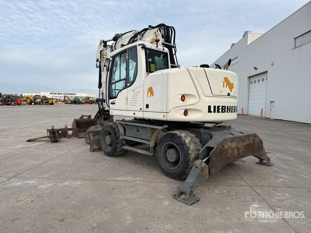 2013 Liebherr A914 Compact Pelle Sur Pneus Wheel Excavator - Bager točkaš: slika 3 2013 Liebherr A914 Compact Pelle Sur Pneus Wheel Excavator - Bager točkaš: slika 3