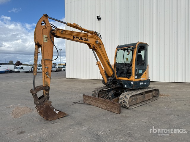 2014 Hyundai R60CR-9 Mini-Pelle Mini Excavator: <6.6t - Mini bager: slika 1 2014 Hyundai R60CR-9 Mini-Pelle Mini Excavator: <6.6t - Mini bager: slika 1