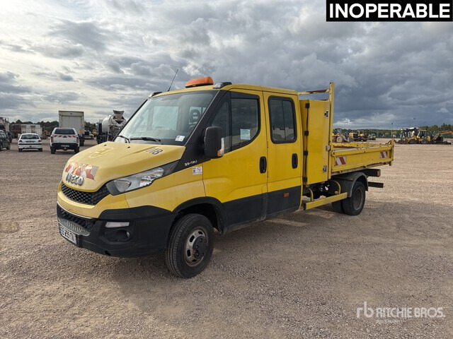 2016 Iveco 35-130 4x2 Camion Benne (Inoperable) S/A Dump Truck - Dostavno vozilo istovarivač, Dostavno vozilo sa duplom kabinom: slika 2 2016 Iveco 35-130 4x2 Camion Benne (Inoperable) S/A Dump Truck - Dostavno vozilo istovarivač, Dostavno vozilo sa duplom kabinom: slika 2