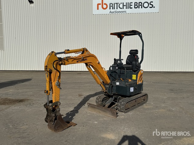 2017 Hyundai R17Z-9A Mini-Pelle Mini Excavator: <6.6t - Mini bager: slika 1 2017 Hyundai R17Z-9A Mini-Pelle Mini Excavator: <6.6t - Mini bager: slika 1