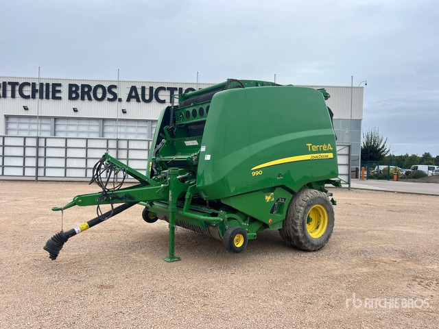 2017 John Deere 990 Presse A Balles Rondes 1 Essieu S/A Round Baler - Balirka za okrugle bale: slika 1 2017 John Deere 990 Presse A Balles Rondes 1 Essieu S/A Round Baler - Balirka za okrugle bale: slika 1