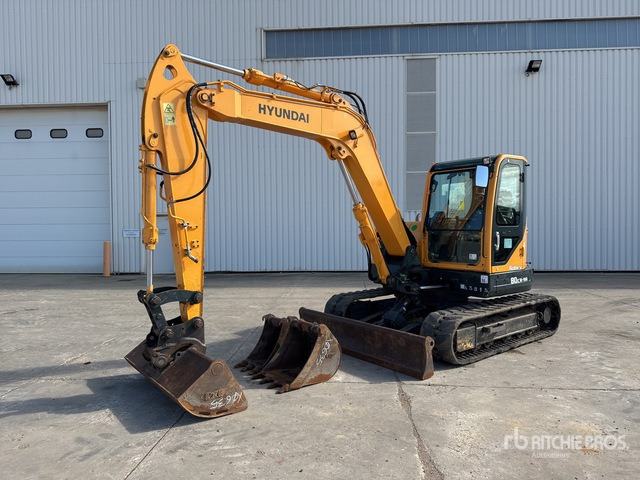 2018 Hyundai R80CR-9A Pelle Sur Chenilles Tracked Excavator - Bager guseničar: slika 1 2018 Hyundai R80CR-9A Pelle Sur Chenilles Tracked Excavator - Bager guseničar: slika 1