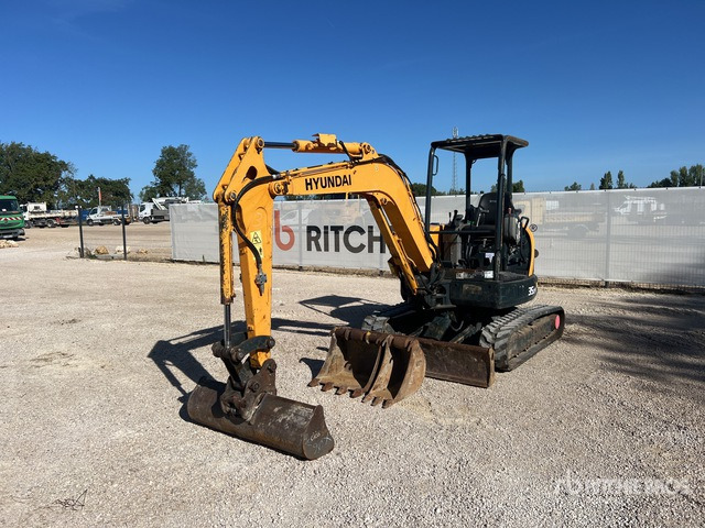 2018 Hyundai Robex35Z-9 Mini-Pelle Mini Excavator: <6.6t - Mini bager: slika 1 2018 Hyundai Robex35Z-9 Mini-Pelle Mini Excavator: <6.6t - Mini bager: slika 1