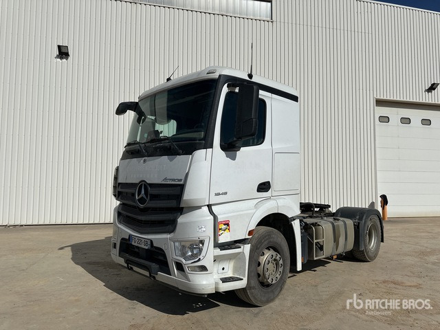 2019 Mercedes-Benz Actros 1845 4x2 Tracteur Routier S/A Sleeper Truck Tractor - Tarup/ Mulčer: slika 1 2019 Mercedes-Benz Actros 1845 4x2 Tracteur Routier S/A Sleeper Truck Tractor - Tarup/ Mulčer: slika 1