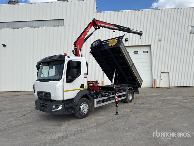 2024 Renault D210 2022 Fassi F90B 1.22E Dynamic 3 ... Dump Truck with Crane - Istovarivač, Kamion sa dizalicom: slika 3 2024 Renault D210 2022 Fassi F90B 1.22E Dynamic 3 ... Dump Truck with Crane - Istovarivač, Kamion sa dizalicom: slika 3