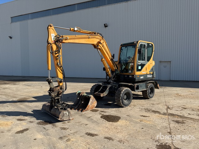 Hyundai R55W9 Pelle hydraulique sur roues - Bager točkaš: slika 2 Hyundai R55W9 Pelle hydraulique sur roues - Bager točkaš: slika 2