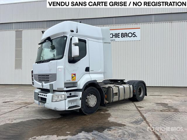 2011 Renault Premium 460DXi 4x2 Tracteur Routier Cabine Cou ... S/A Sleeper Truck Tractor - Tegljač: slika 1 2011 Renault Premium 460DXi 4x2 Tracteur Routier Cabine Cou ... S/A Sleeper Truck Tractor - Tegljač: slika 1
