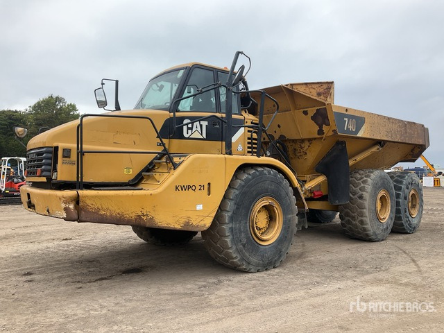2010 Cat 740 (Inoperable) Articulated Dump Truck - Zglobni kiper: slika 1 2010 Cat 740 (Inoperable) Articulated Dump Truck - Zglobni kiper: slika 1