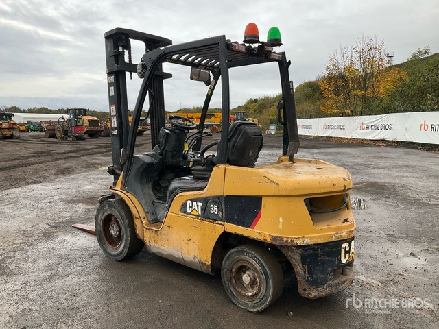 2010 Cat DP35N 3500 kg Forklift - Viljuškar: slika 4 2010 Cat DP35N 3500 kg Forklift - Viljuškar: slika 4