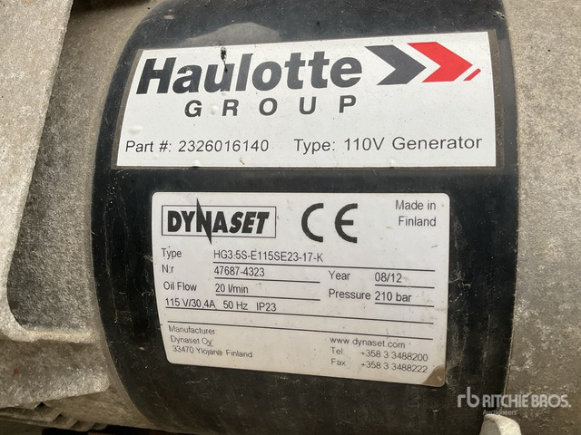 2013 Haulotte HA16DX 4WD Diesel Articulating Boom Lift - Zglobna platforma: slika 5 2013 Haulotte HA16DX 4WD Diesel Articulating Boom Lift - Zglobna platforma: slika 5