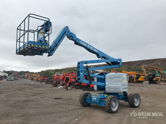 2014 Genie Z45/25J 4WD Diesel Articulating Boom Lift - Zglobna platforma: slika 1 2014 Genie Z45/25J 4WD Diesel Articulating Boom Lift - Zglobna platforma: slika 1
