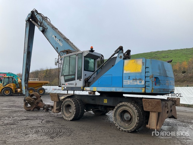 2015 Fuchs MHL350 Wheel Material Handler - Bager za obradu otpada/ Industrije: slika 5 2015 Fuchs MHL350 Wheel Material Handler - Bager za obradu otpada/ Industrije: slika 5