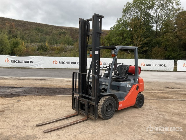 2015 Toyota 02-8FGF20 2015 Toyota 8FG20 Forklift Forklift - Gasni viljuškar: slika 4 2015 Toyota 02-8FGF20 2015 Toyota 8FG20 Forklift Forklift - Gasni viljuškar: slika 4