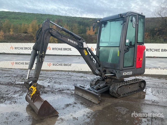 2016 Volvo EC18D Mini Excavator: <6.6t - Mini bager: slika 1 2016 Volvo EC18D Mini Excavator: <6.6t - Mini bager: slika 1