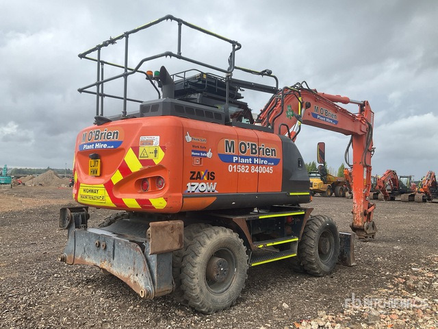 2017 Hitachi ZX170W-5 Wheel Excavator - Bager točkaš: slika 4 2017 Hitachi ZX170W-5 Wheel Excavator - Bager točkaš: slika 4