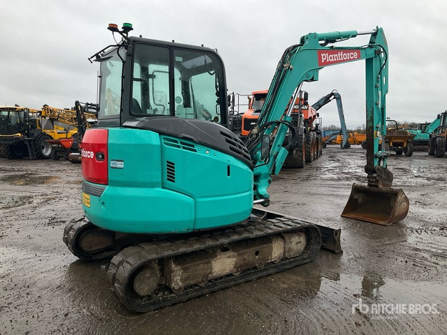 2017 Kobelco SK55SRX-6 Mini Excavator: <6.6t - Mini bager: slika 3 2017 Kobelco SK55SRX-6 Mini Excavator: <6.6t - Mini bager: slika 3
