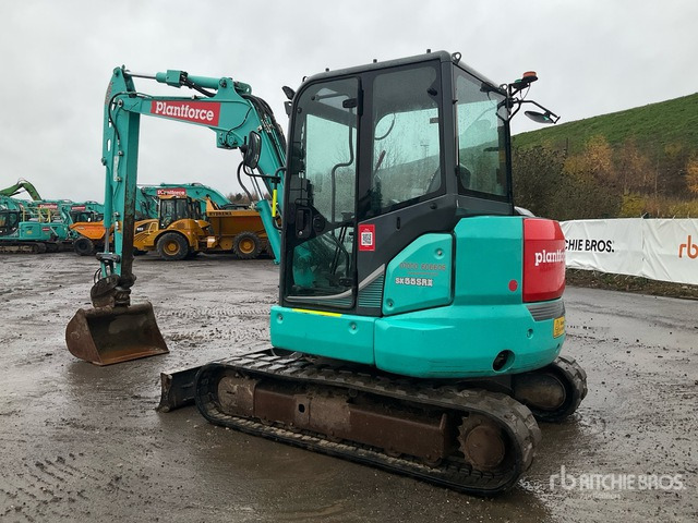 2017 Kobelco SK55SRX-6 Mini Excavator: <6.6t - Mini bager: slika 2 2017 Kobelco SK55SRX-6 Mini Excavator: <6.6t - Mini bager: slika 2