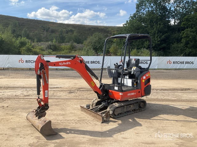 2017 Kubota KX016-4 Mini Excavator: <6.6t - Mini bager: slika 2 2017 Kubota KX016-4 Mini Excavator: <6.6t - Mini bager: slika 2